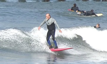 surf lessons for seniors in Oceanside