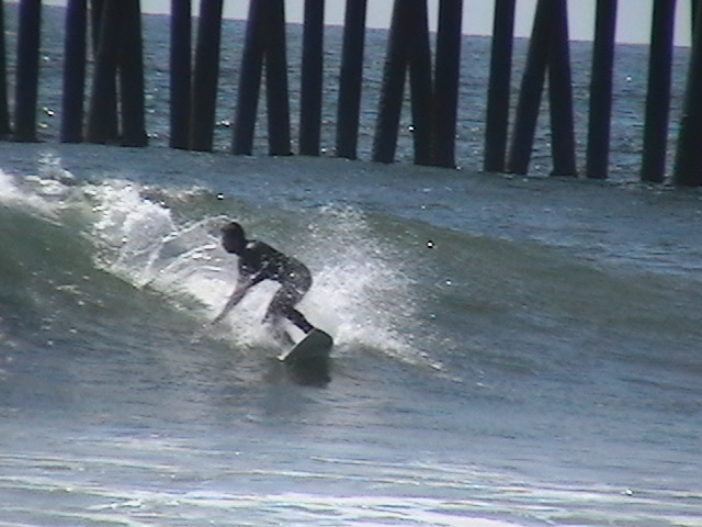 wave catching for surfers