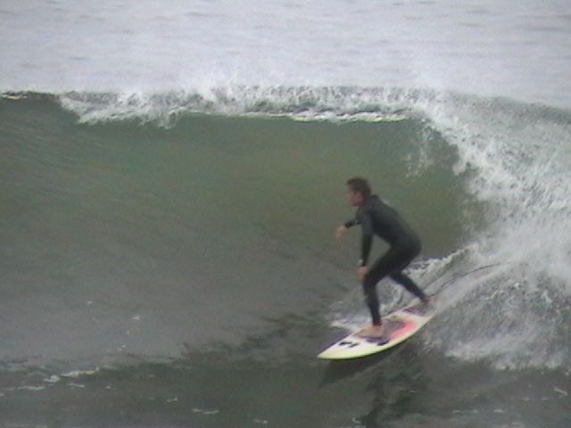learning to surf the short board