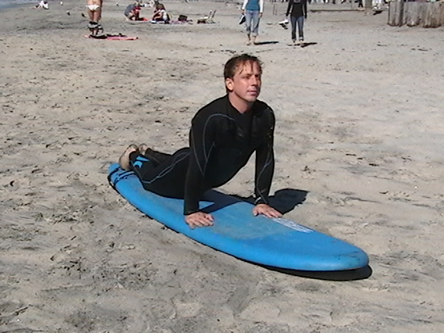 beginner surfer popup
