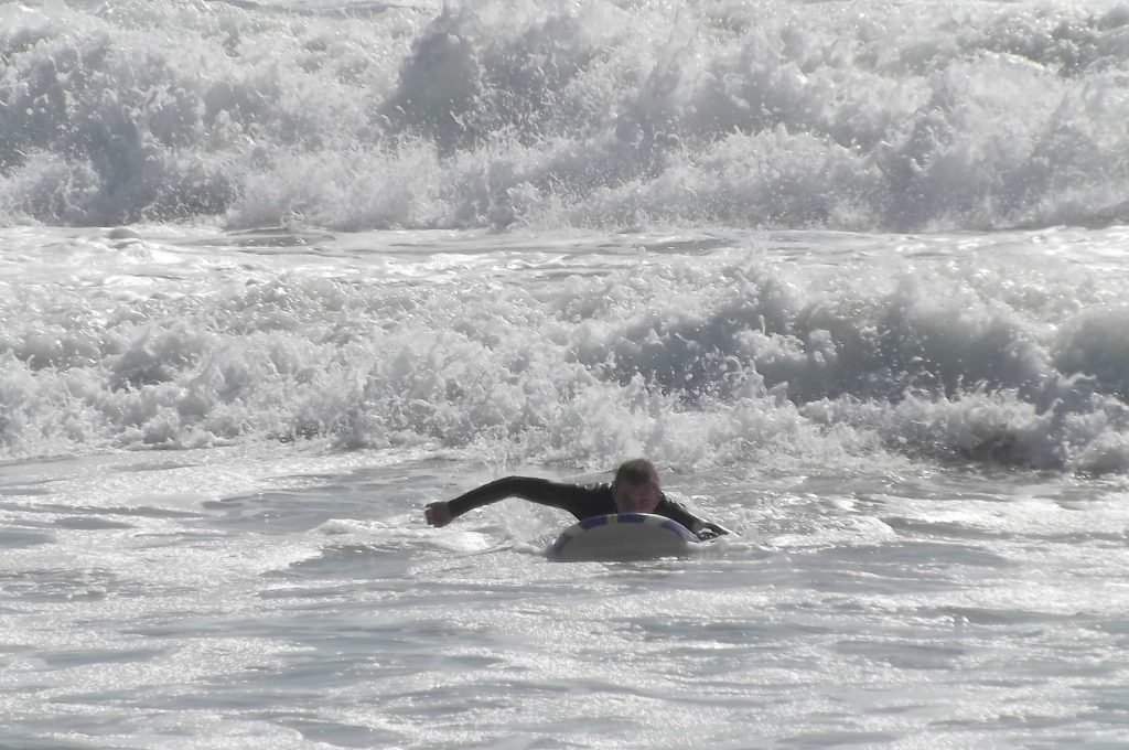 paddling is difficult for beginner surfers